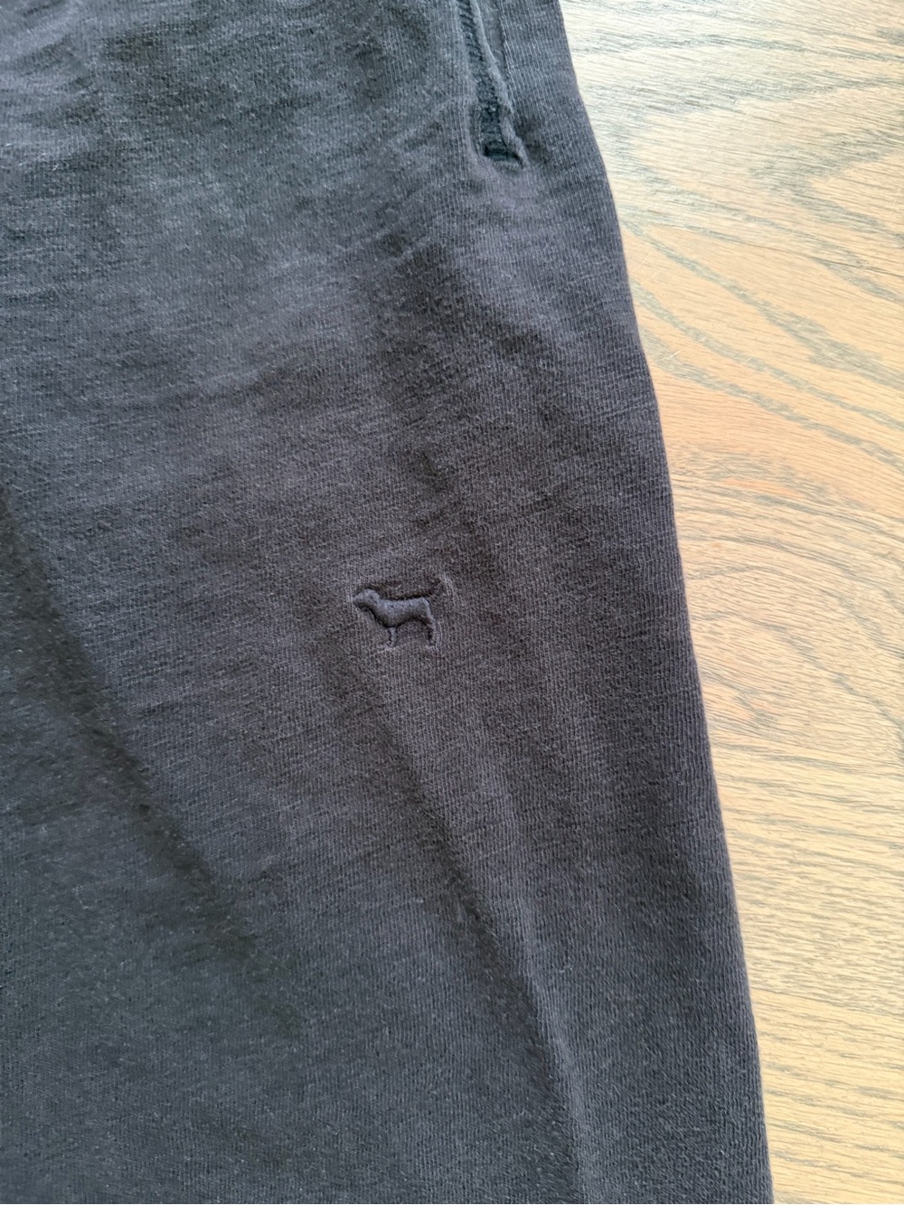 PINK Victoria's Secret Black Drawstring Joggers - Picture 2 of 4